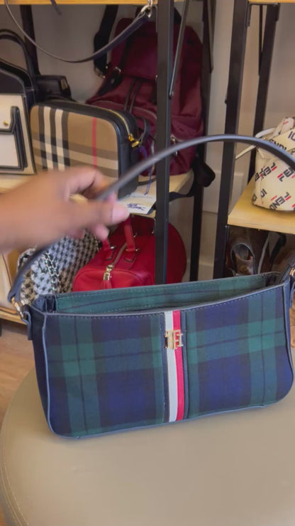 Tommy Hilfiger Tote Xadrez