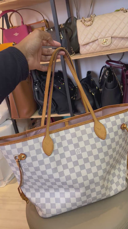 Louis Vuitton Neverfull MM Damier azur
