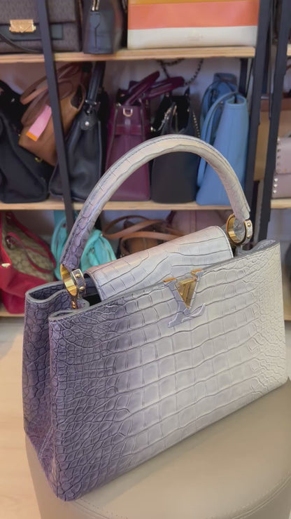 Louis Vuitton Capucines Croco