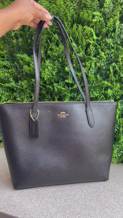 Coach Zip Top Tote