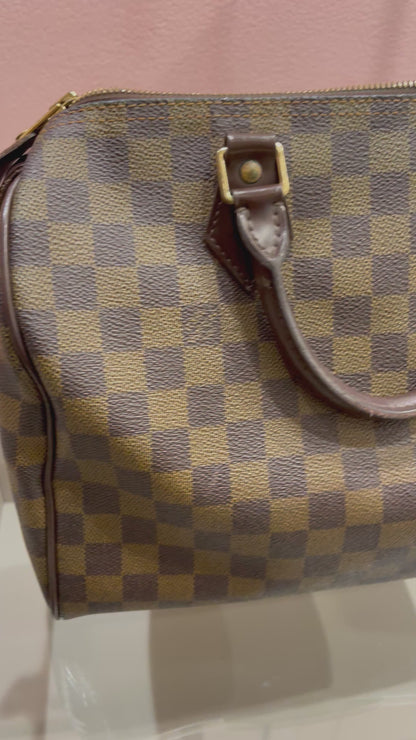 Louis Vuitton Speedy 30 Damier Ebene