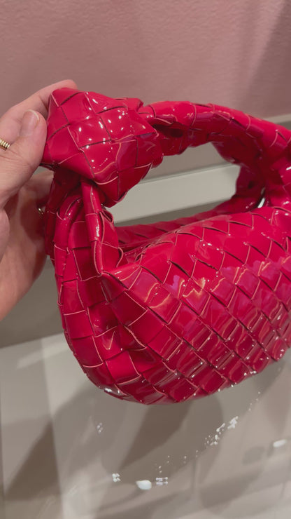 Bottega Veneta Mini Jodie Verniz