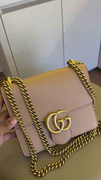 Gucci Marmont Chain Nude