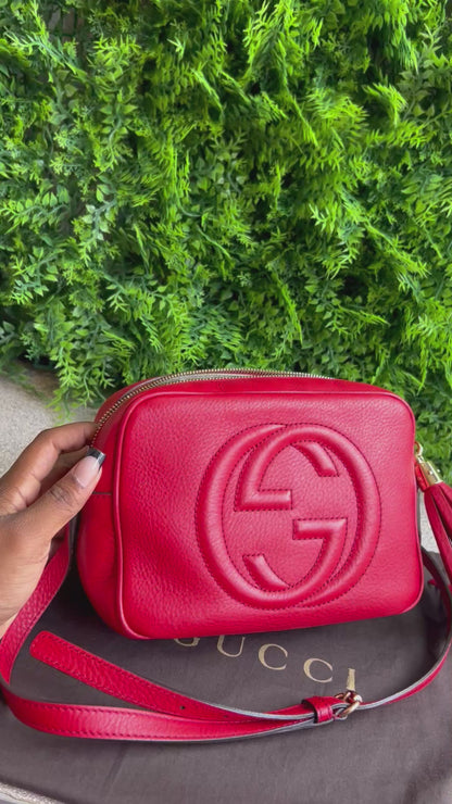 Gucci Soho Disco Vermelha
