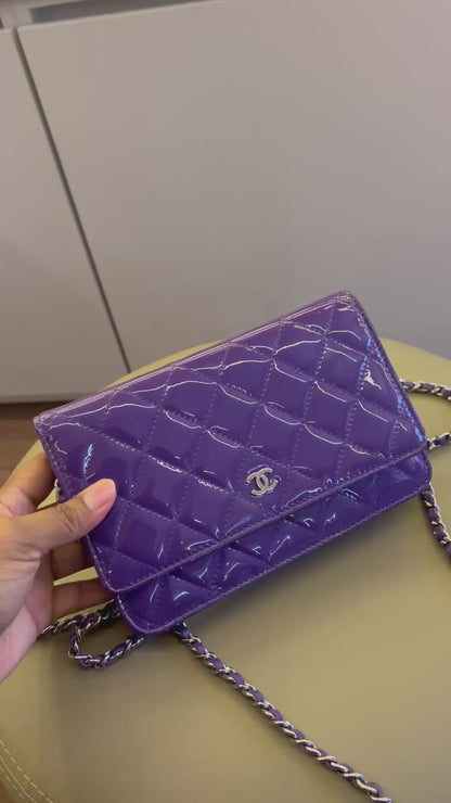 Chanel Woc Roxa Verniz