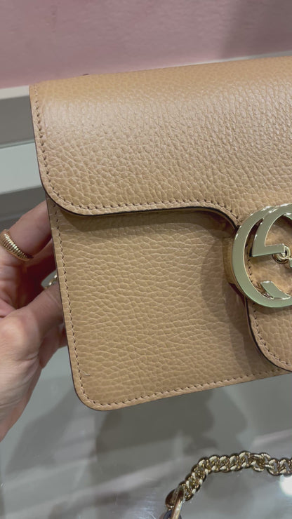 Gucci Interlocking G Small Nude