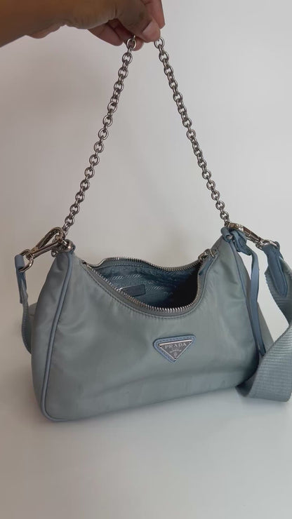 Prada Re-edition Azul