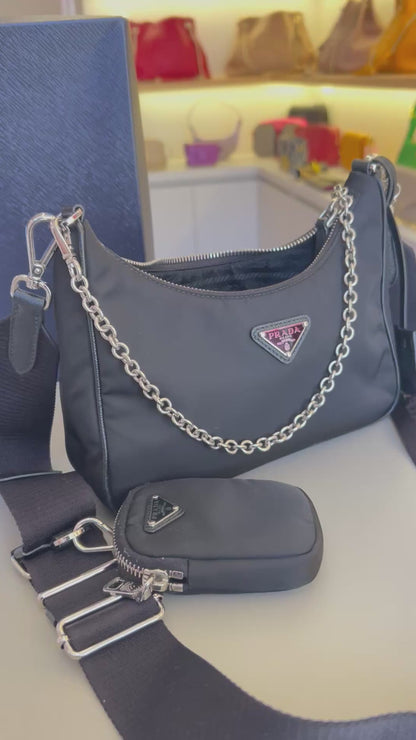 Prada Reedition Nylon Preta