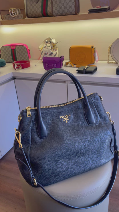 Prada Crossbody Leather Preta