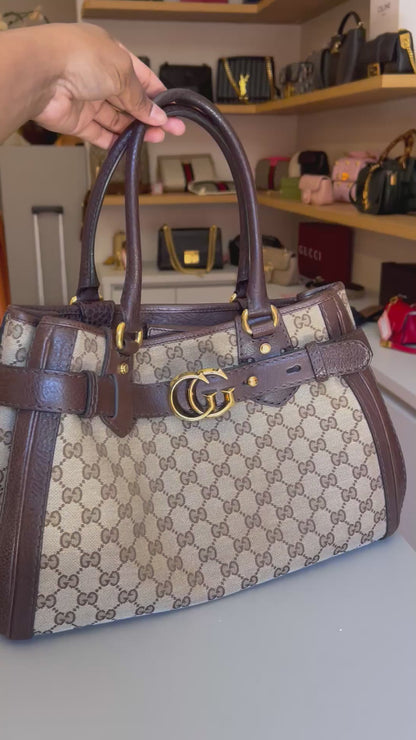 Gucci GG Canvas Running Tote