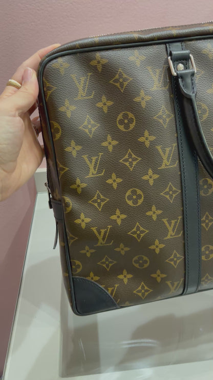 Pasta Louis Vuitton Macassar Monogram