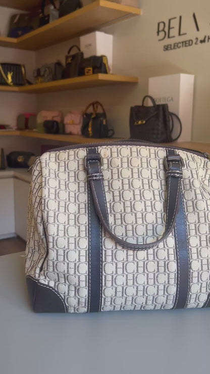 Carolina Herrera Andy Boston Monograma