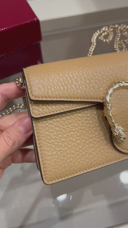 Gucci Dionysus Super Mini Bege