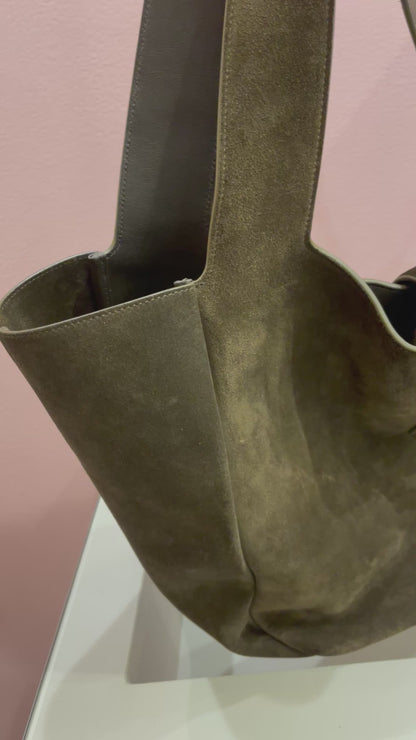 Saint Laurent Le 5 à 7 Bea em Camurça