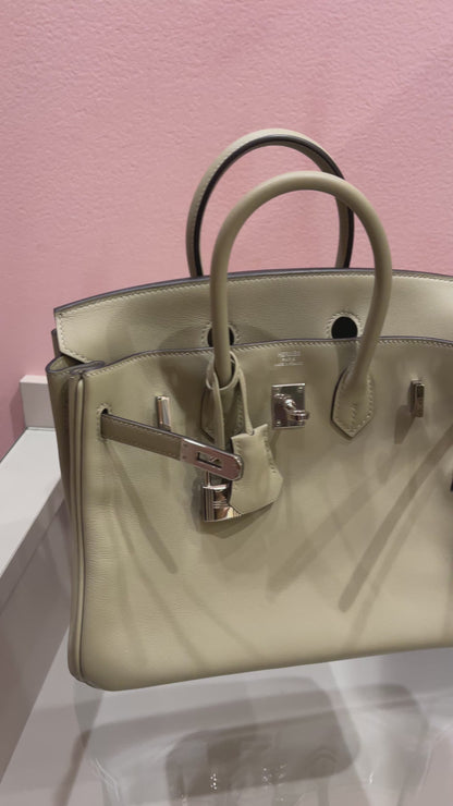 Hermes Birkin 25 Swift Sauge
