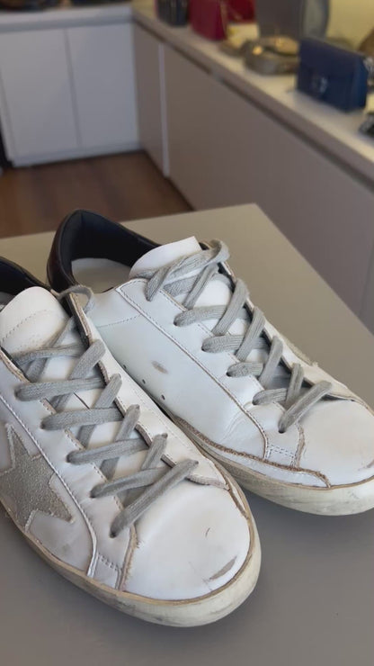 Tenis Golden Goose Star P&B