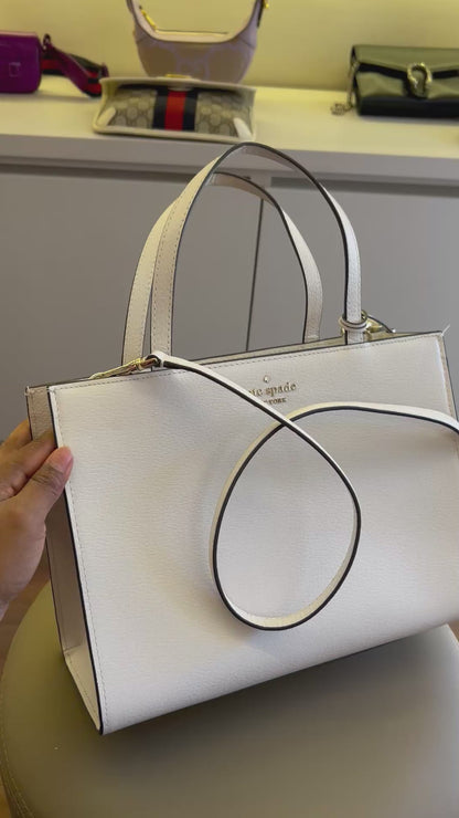 Kate Spade Sam Medium Off White