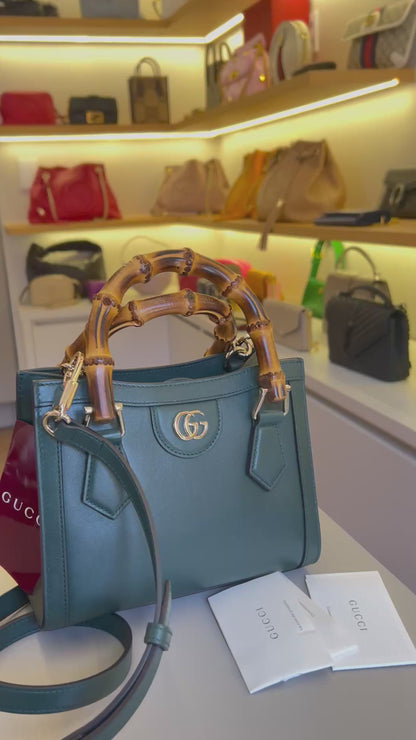 Gucci Diana Bamboo Mini Verde