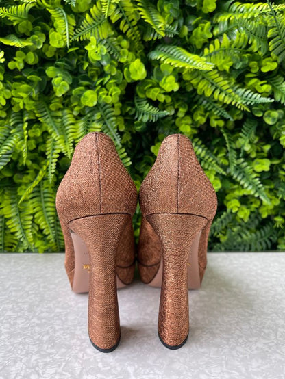 Sapato Prada Nylon Printed Pumps