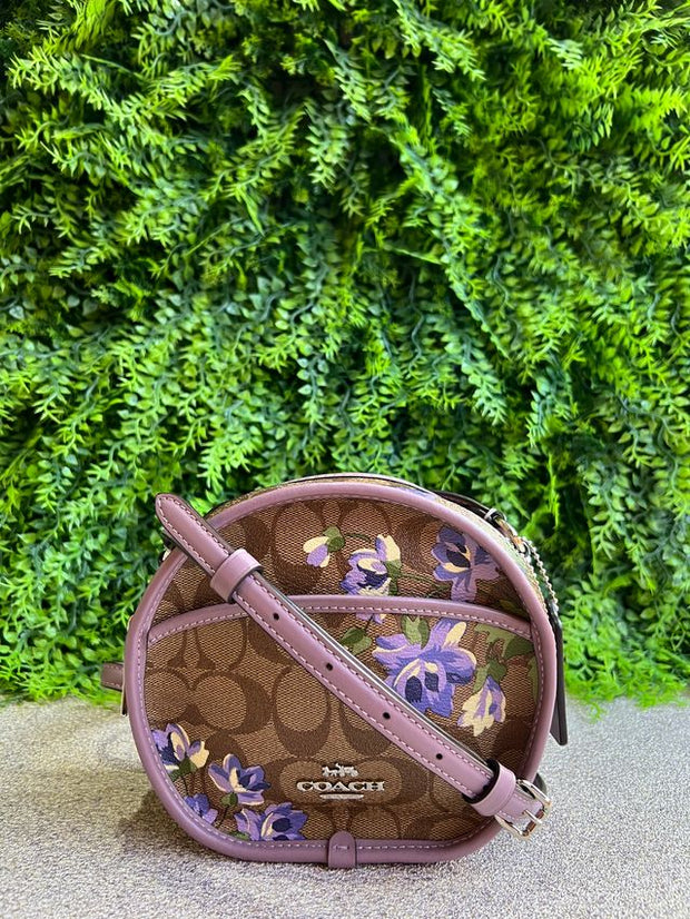 Coach Floral Lily Signature Canteen