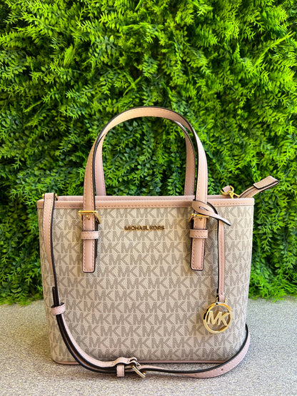 Michael Kors Tote Jet Set Small Vanilla Rosê