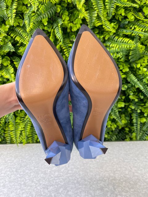 Scarpin Fendi Azul