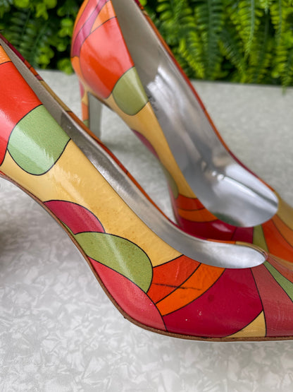 Scarpin Printed Emilio Pucci Laranja