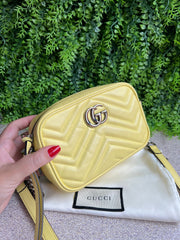 Gucci Marmont Mini Amarelo Pastel